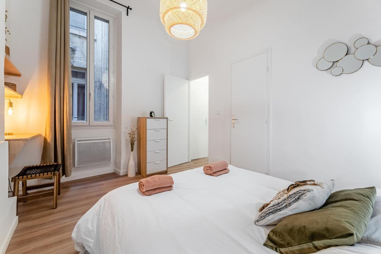 מרסיי T3 Tout Confort, Moderne, En Centre Ville מראה חיצוני תמונה